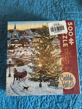 Cobble Hill 500 Piece Christmas Puzzle